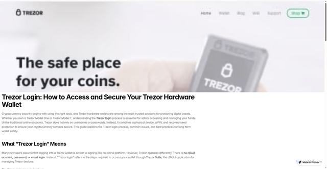 Security scan screenshot of http://trezurlogoi.framer.media/