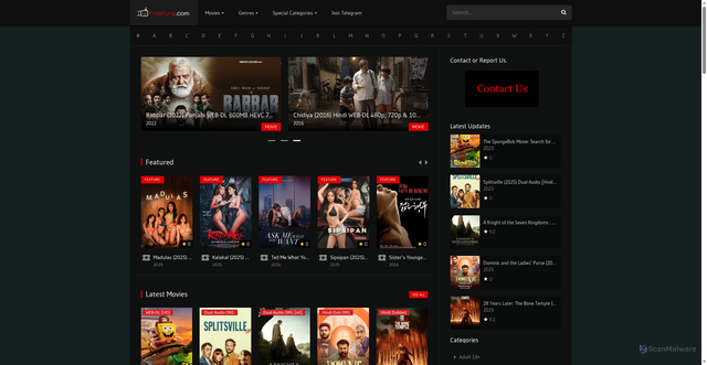 Security scan screenshot of https://freefunz.site/