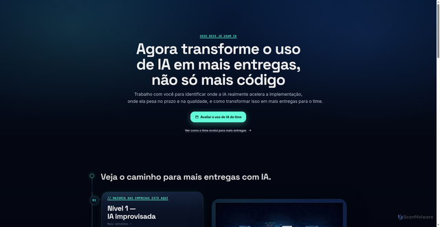 Security scan screenshot of https://ai-driven-engineering-lp-20260305-xaqwntbmms.edgeone.app/