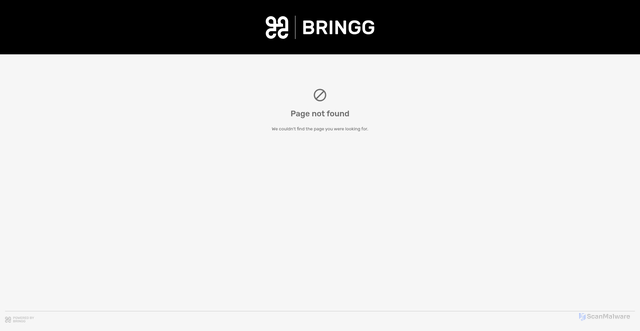 Security scan screenshot of https://c.bringg.com