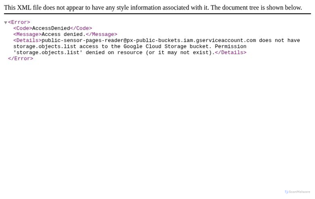 Security scan screenshot of https://li.protechts.net/
