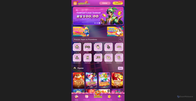 Security scan screenshot of https://g2277.com/