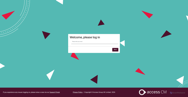 Security scan screenshot of https://acm-clientmanager.hsc.accessacloud.com