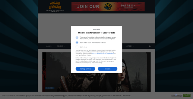 Security scan screenshot of https://majorspoilers.com/2025/12/23/preview-the-lycan-6/