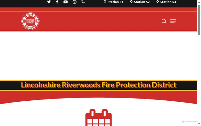 Security scan screenshot of https://www.lrfpd.org/