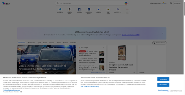 Security scan screenshot of https://g.live.com/