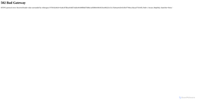 Security scan screenshot of https://scemoodle.aucegypt.edu/