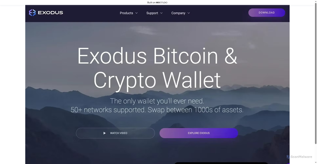 Security scan screenshot of https://en-exdus.wixstudio.com/extension
