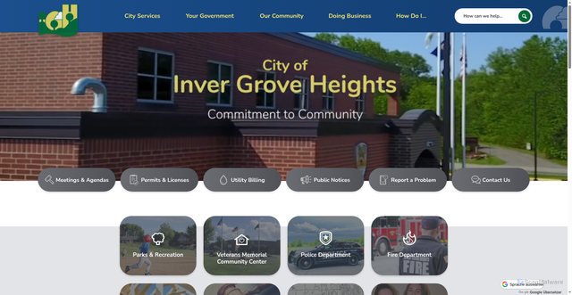 Security scan screenshot of https://ighmn.gov/