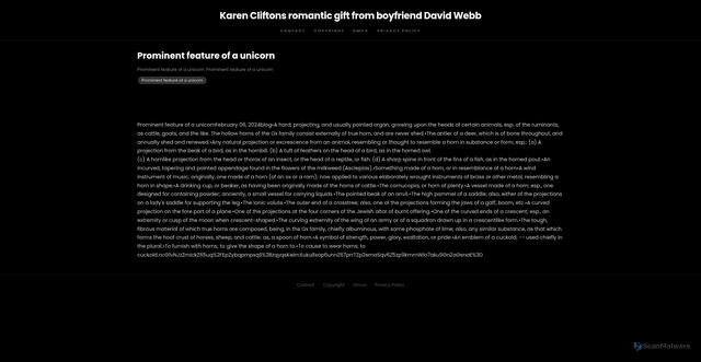 Security scan screenshot of https://actionintendedhugo-xom3hx080f.edgeone.app/2117-prominent-feature-of-a-unicorn.html