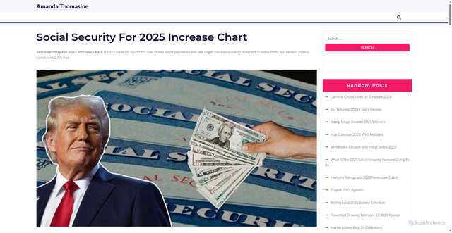 Security scan screenshot of https://auriefthkatharine.pages.dev/amebniy-2025-social-security-for-2025-increase-chart-top-photos-mhkvrwn/
