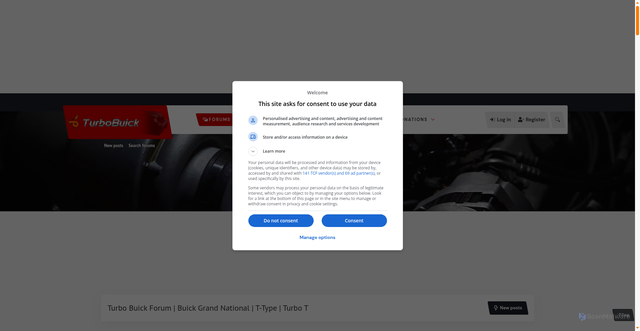 Security scan screenshot of https://turbobuick.com