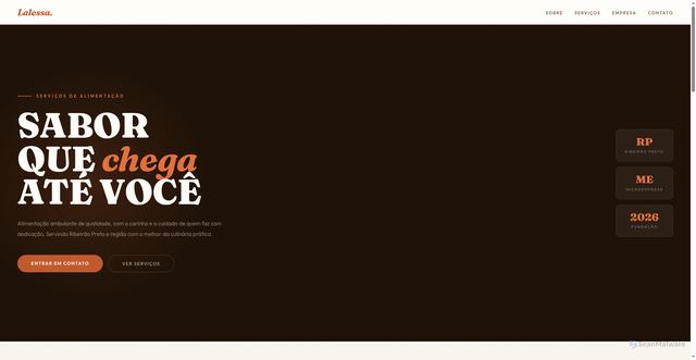 Security scan screenshot of https://lalessavirgina.blog/index.html