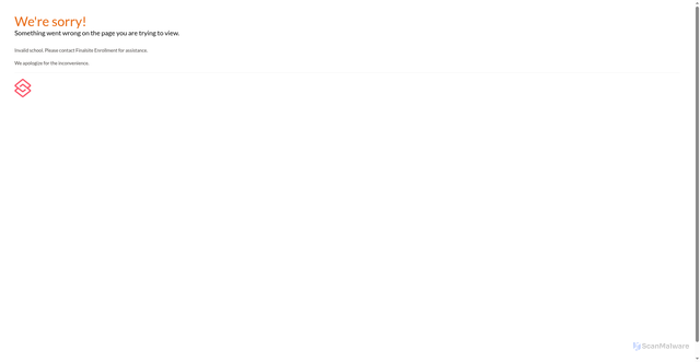 Security scan screenshot of https://fsenrollment.com