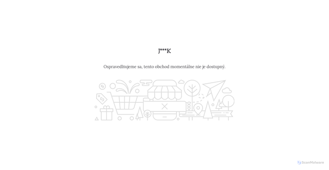 Security scan screenshot of https://jezkobezkosk-online.sbs/inicial/