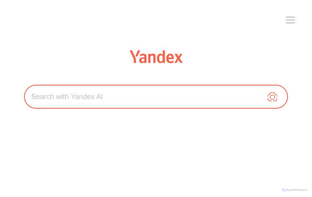 Security scan screenshot of https://yandex.com/