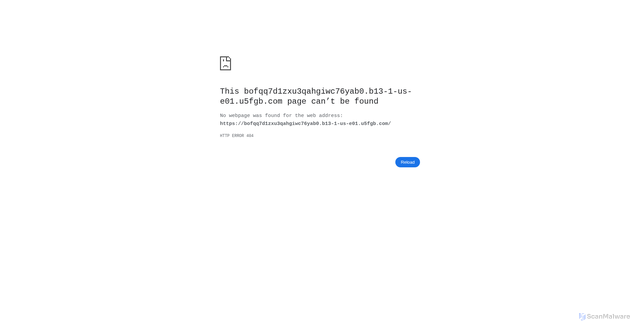 Security scan screenshot of https://bofqq7d1zxu3qahgiwc76yab0.b13-1-us-e01.u5fgb.com