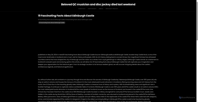 Security scan screenshot of https://zonafocussphere-dpogm5ytwecp.edgeone.app/19-fascinating-facts-about-edinburgh-castle.html