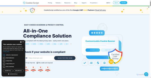 Security scan screenshot of https://cdn.cookie-script.com/