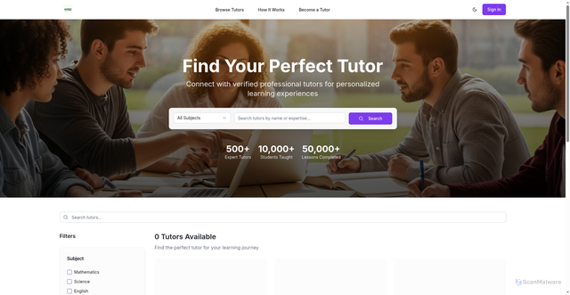 Security scan screenshot of http://infinitysuccessplus.com/