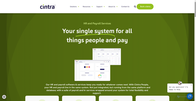 Security scan screenshot of https://cintra.co.uk