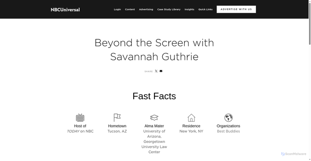Security scan screenshot of https://together.nbcuni.com/article/beyond-the-screen-with-savannah-guthrie/