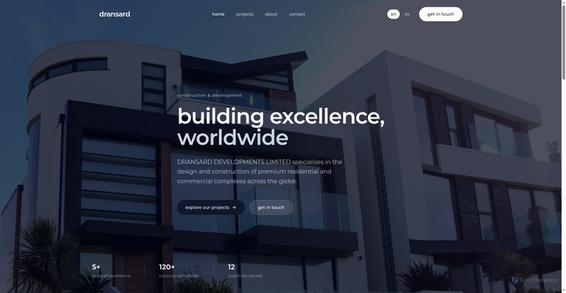 Security scan screenshot of https://dransard.com/