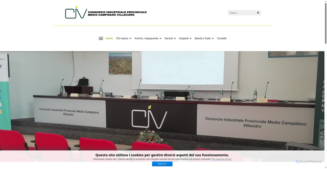 Security scan screenshot of https://www.civillacidro.it/