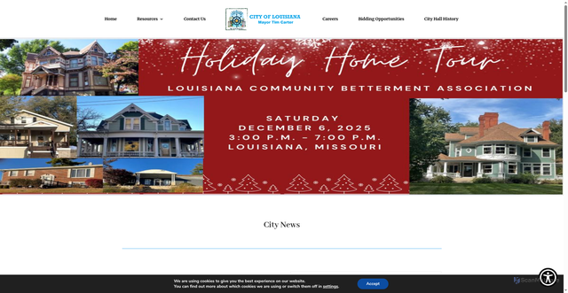 Security scan screenshot of https://louisianamo.gov/