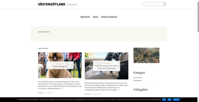 Security scan screenshot of https://falbygdensbrukshundklubb.se