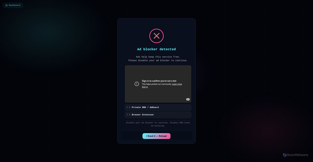 Security scan screenshot of https://www.unlockffbeta.com