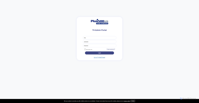 Security scan screenshot of t4login.com