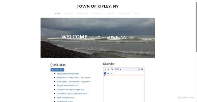 Security scan screenshot of https://www.ripleyny.gov/