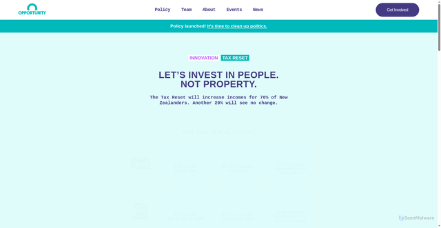 Security scan screenshot of https://www.opportunity.org.nz/tax-reset-calculator-2026