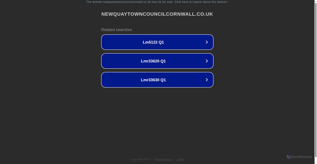 Security scan screenshot of http://ww25.newquaytowncouncilcornwall.co.uk/?subid1=20251221-0206-24c3-abda-bb43d95cf860