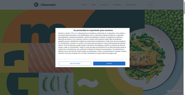 Security scan screenshot of https://elgourmet.com