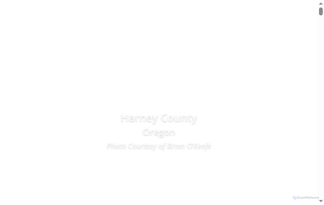 Security scan screenshot of https://harneycountyor.gov/