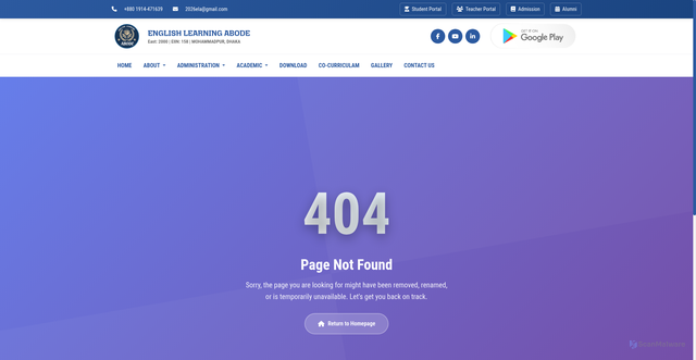 Security scan screenshot of https://mmuenglish.com/$%7BphotoUrl%7D