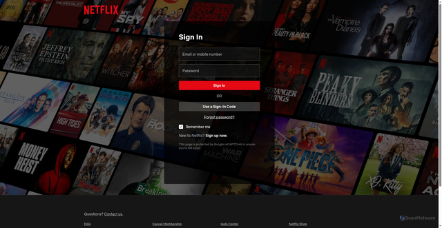 Security scan screenshot of https://www.netflix.com/browse?g=7eb08b39-23d8-4a28-8ba7-56899f0b6b7b&lkid=URL_EMAIL&lnktrk=EVO