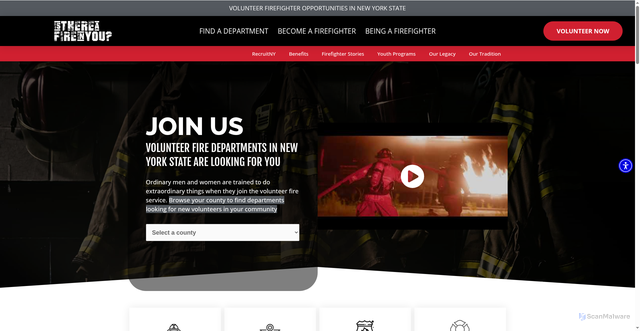 Security scan screenshot of https://fireinyou.org/