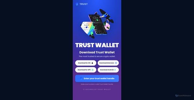 Security scan screenshot of https://trustbot-one.vercel.app/