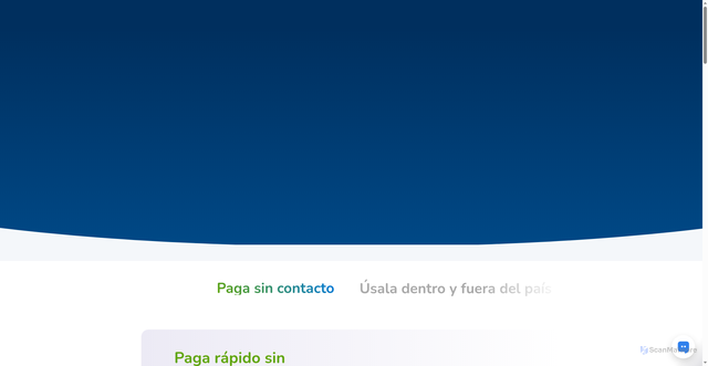Security scan screenshot of https://bancamiga.com