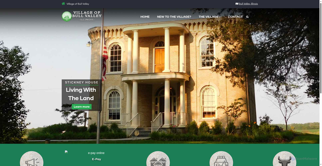 Security scan screenshot of https://thevillageofbullvalley.com/