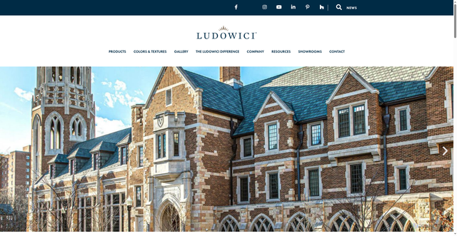 Security scan screenshot of https://ludowici.com