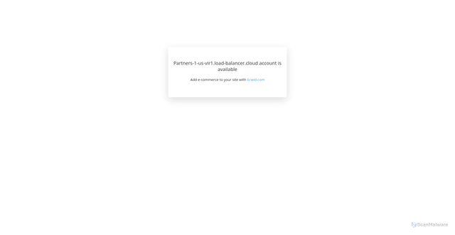 Security scan screenshot of https://partners-1-us-vir1.load-balancer.cloud