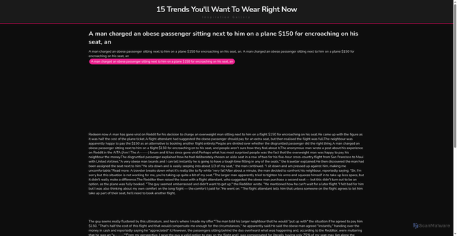 Security scan screenshot of https://ceritadailycanvas-dpqo1ep41b65.edgeone.app/a-man-charged-an-obese-passenger-sitting-next-to-him-on-a-plane-150-for-encroaching-on-his-seat-an.html