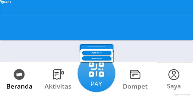Security scan screenshot of http://www.claim-hadiah.vercel.app/