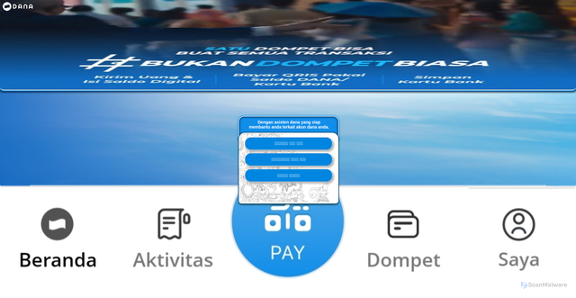 Security scan screenshot of https://amankan-sekarang.netlify.app/