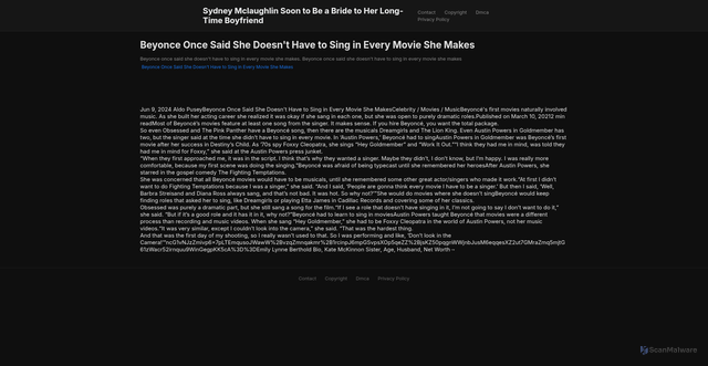 Security scan screenshot of https://mnwaleedhhugo-x9bon5obzd.edgeone.app/13575-beyonce-once-said-she-doesnt-have-to-sing-in-every-movie-she-makes.html