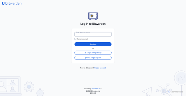 Security scan screenshot of https://bitwarden.criteois.com